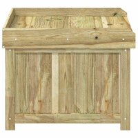 Kussenbox voor buiten Ge&amp;iuml;mpregneerd grenenhout 58,5 x 60 x 47 cm 4