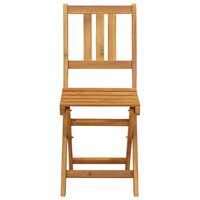 Bistrostoelen voor buiten 8 pcs Naturel 40 x 42 x 85 cm 5