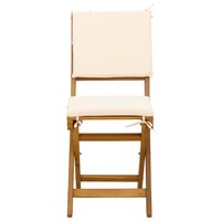 Bistrostoelen voor buiten 8 pcs Cr&amp;egrave;mewit 38 x 46 x 85 cm 5