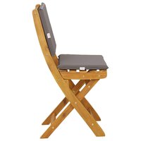Bistrostoelen voor buiten 8 pcs Donkergrijs 38 x 46 x 85 cm 7