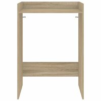 Wasmachinekast met opslag Sonoma 67,5 x 62 x 97 cm Bewerkt hout 5