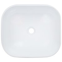 Wastafel 44,5x39,5x14,5 cm keramiek wit 3