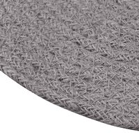 Jute placematten 4 st Grijs 100% Tossa Jute 3