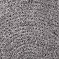 Jute placematten 12 st Grijs 100% Tossa Jute 4