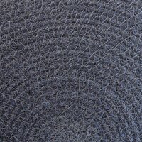 Jute placematten 6 st Donkergrijs 100% Tossa Jute 4
