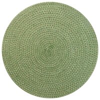 Jute placematten 12 st Olijfgroen 100% Tossa Jute 2