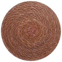Zeegroene placemats 6 st Bruin 100% Zeegras 2