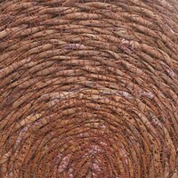 Zeegroene placemats 12 st Bruin 100% Zeegras 4