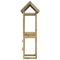 Speeltoren Bruin Massief ge&amp;iuml;mpregneerd hout 2