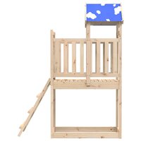 Speeltoren Bruin 52,5 x 110,5 x 215 cm Massief grenenhout 4