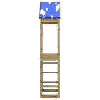 Speeltoren Bruin 52,5 x 85 x 265 cm Massief ge&amp;iuml;mpregneerd hout 4