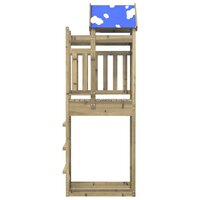 Speeltoren Bruin 85 x 52,5 x 239 cm Massief ge&amp;iuml;mpregneerd hout 2