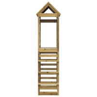 Speeltoren Bruin 85 x 52,5 x 239 cm Massief ge&amp;iuml;mpregneerd hout 3
