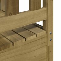 Speeltoren Bruin 52,5 x 85 x 238 cm Massief ge&amp;iuml;mpregneerd hout 6