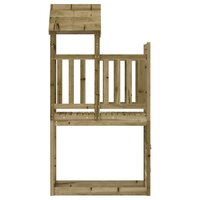 Speeltoren Bruin 53 x 110,5 x 214 cm Massief ge&amp;iuml;mpregneerd hout 3