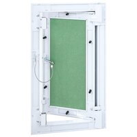 Toegangs paneel Groen en Zilver 20 x 35 cm 2