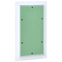 Toegangs paneel Groen en Zilver 20 x 35 cm 3