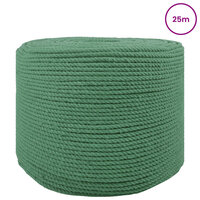 Touw Groen 0,6 x 0,6 x 2500 cm Katoen 2