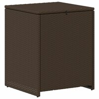 Kussenbox 55 x 55 x 69 cm staal 2