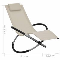 Kinderligbed staal cr&amp;egrave;mekleurig 6
