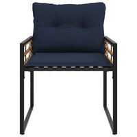 Buitenmeubelset 3 st Marineblauw 7