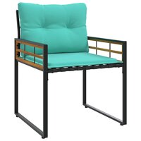 Buitenmeubelset 3 st Turquoise 5