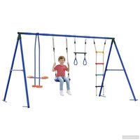Buiten Schommelset Meerkleurig 330 x 185 x 185 cm Staal en PE 3