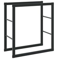 Haardhoutrek 55x30x61 cm staal zwart 6