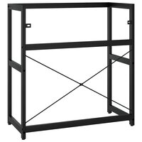 Wastafelframe 79x38x83 cm ijzer zwart 6