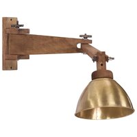 Wandlamp 25 W E27 antiek messingkleurig 2