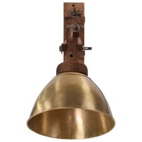 Wandlamp 25 W E27 antiek messingkleurig 4
