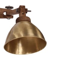Wandlamp 25 W E27 antiek messingkleurig 6