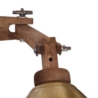 Wandlamp 25 W E27 antiek messingkleurig 7