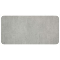 Eettafel 100 x 50 x 75 cm Bewerkt hout Betongrijs Rechthoekig 5