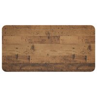 Eettafel 100 x 50 x 75 cm Bewerkt hout Oud hout Rechthoekig 5