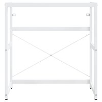 Wastafelframe 79x38x83 cm ijzer wit 4