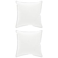 Hoofdkussen 2 st 50 x 50 cm Australisch Wol Wit 2