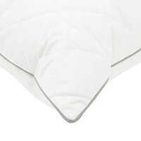 Hoofdkussen FULDA 40 x 80 cm 100% Ganzendons en Veer Wit 5