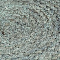 Placemats 4 st rond 38 cm jute olijfgroen 3