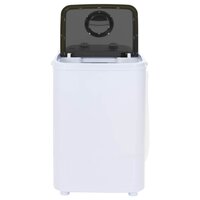 Mini Wasmachine met Enkele Wasbak 4,6 kg Zwart en Wit 4