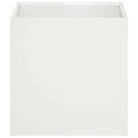 Plantenbak Wit 20 x 20 x 20 cm Koudgewalst staal 3