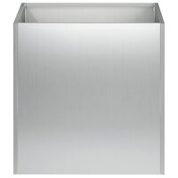 Plantenbak zilver 20 x 20 x 20 cm Gegalvaniseerd staal 3