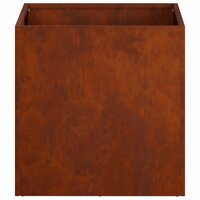 Plantenbak Roestkleurig 20 x 20 x 20 cm weervast staal 4