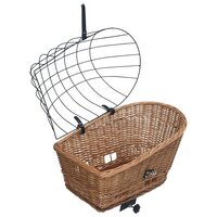 Fietsmand voor bagagedrager 55x31x36 cm natuurlijk wilgen 4