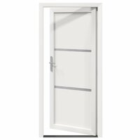 Voordeur Wit 88 x 200 cm PVC 6
