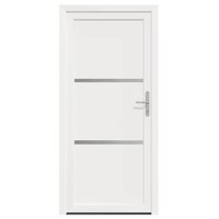 Voordeur Wit 98 x 200 cm PVC 7