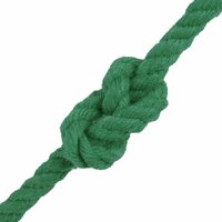 Katoen Touw 4 mm 50 m Groen 100% Katoen 3
