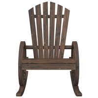 Schommelstoel Adirondack massief vurenhout 4