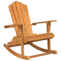 Schommelstoel Adirondack massief teakhout 2