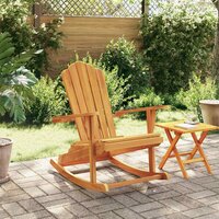 Schommelstoel Adirondack massief teakhout 3
